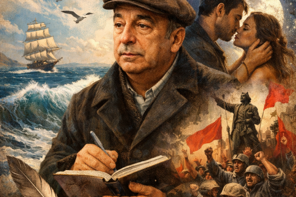 “Denizlerin, Aşkların ve Devrimlerin Şairi: Pablo Neruda’nın İzinde”